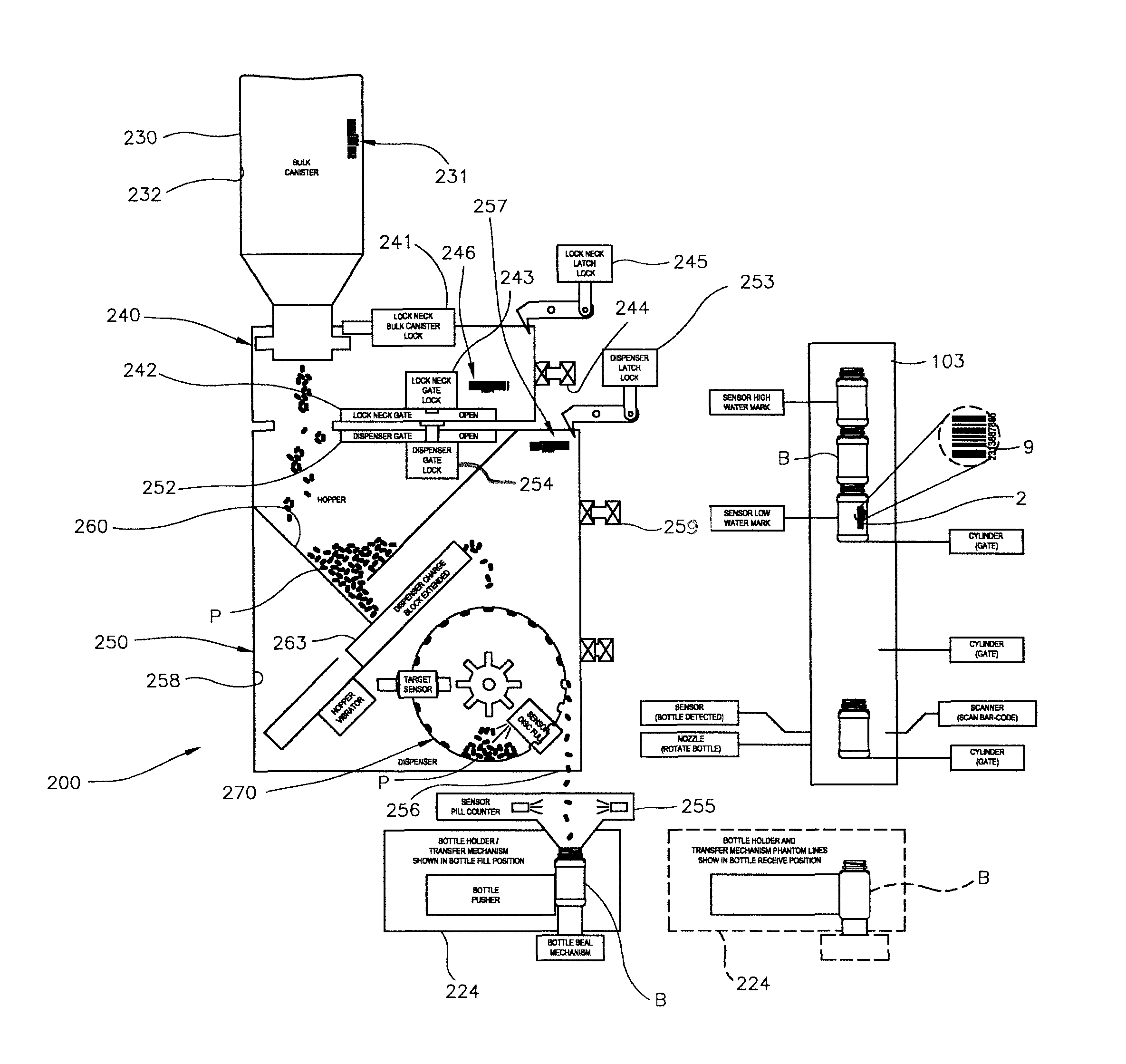 Automated precision small object counting and dispensing system and method