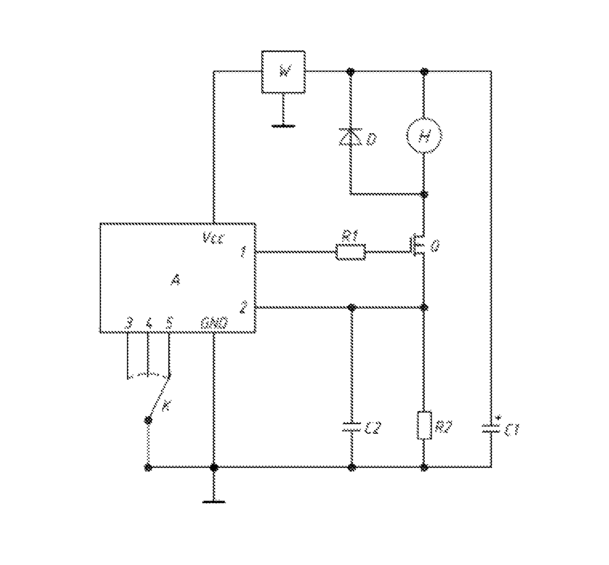 Power controller for supercapacitor