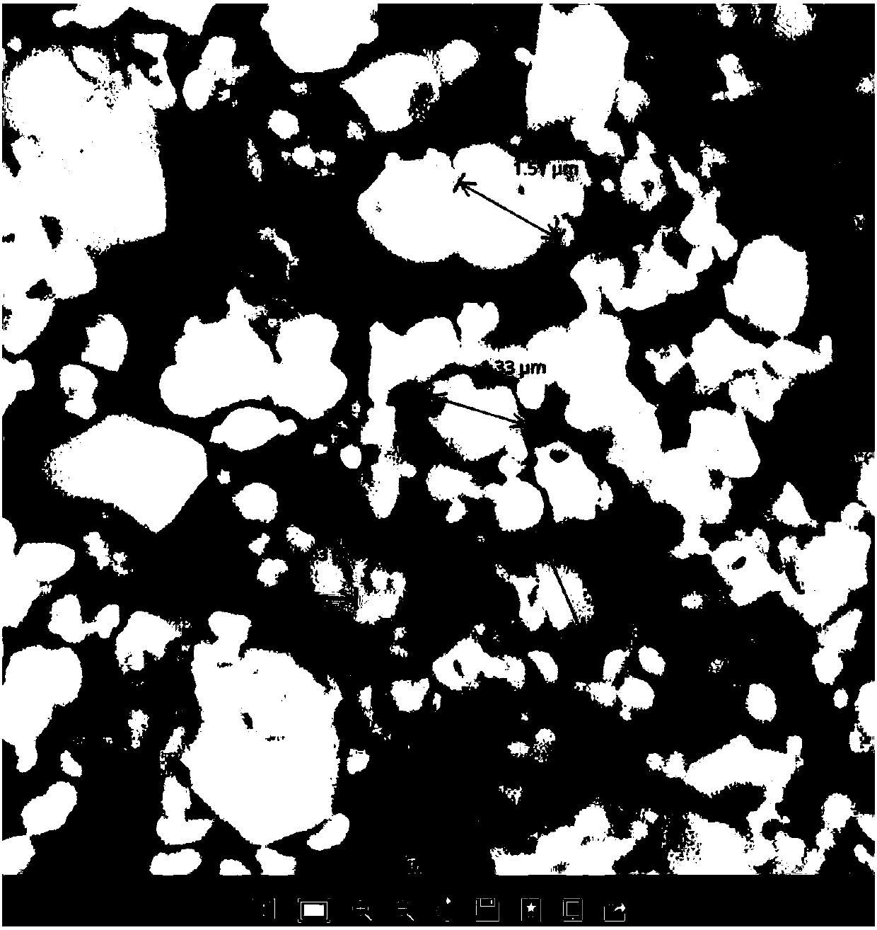 Modified lead zirconate titanate powder and preparation method thereof as well as piezoelectric ceramic forming blank