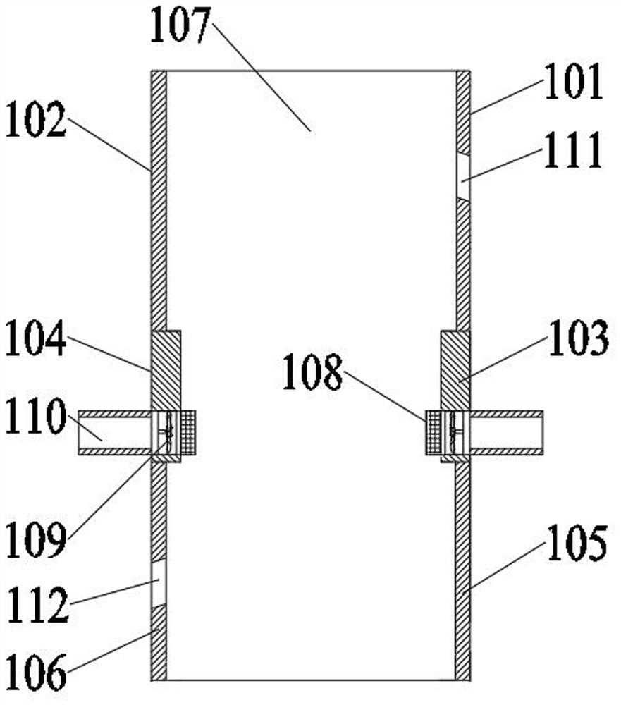 Antistatic screening device for engineering plastic production