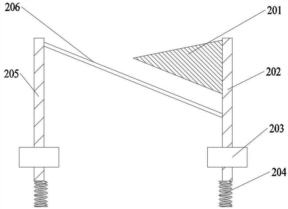 Antistatic screening device for engineering plastic production