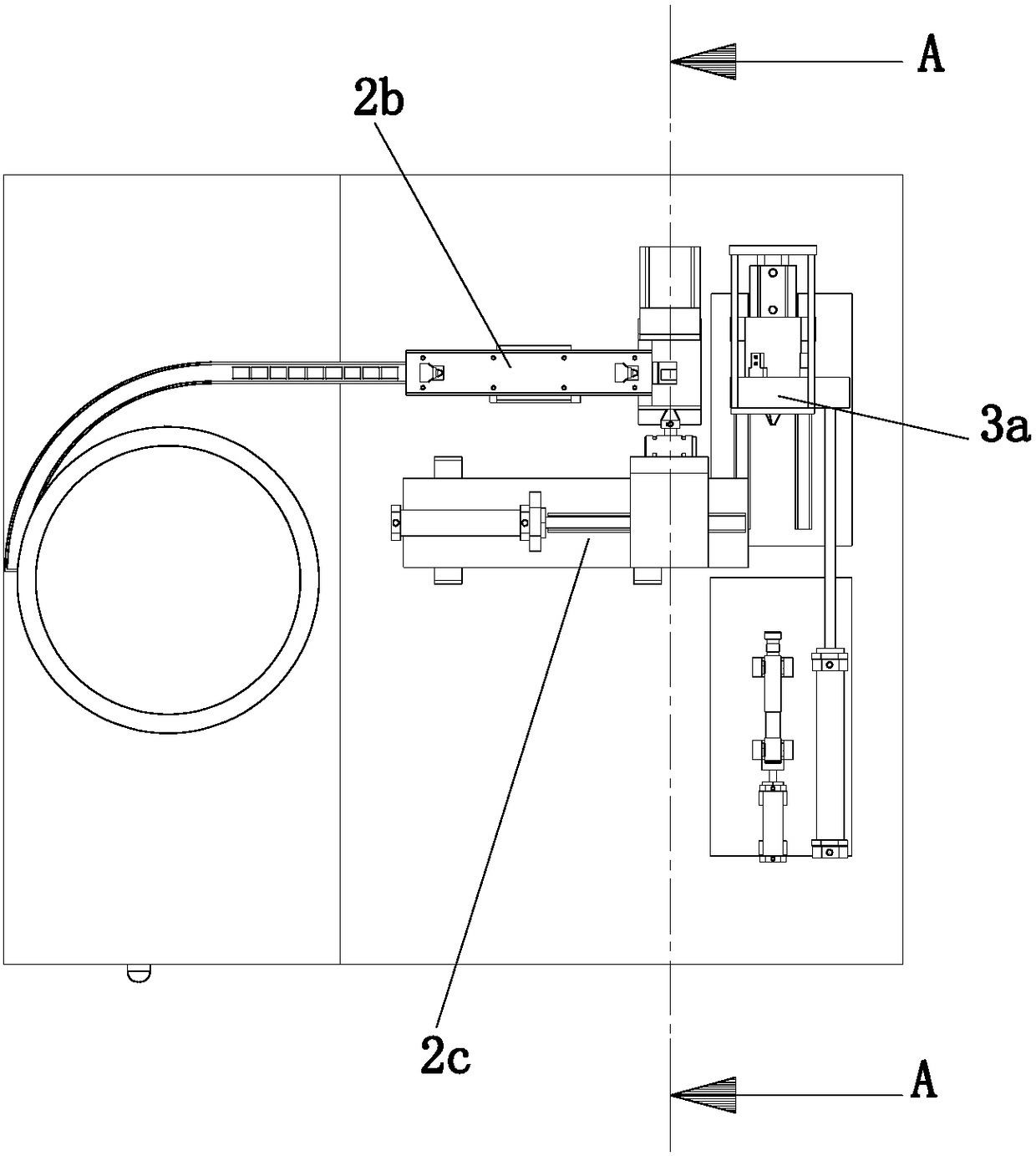 Assembling method of sealing ring of shaft rod in finisher on numerical control lathe