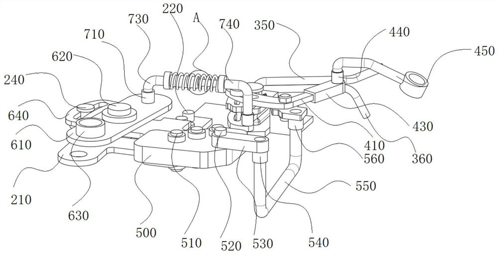 A car sliding door conversion mechanism