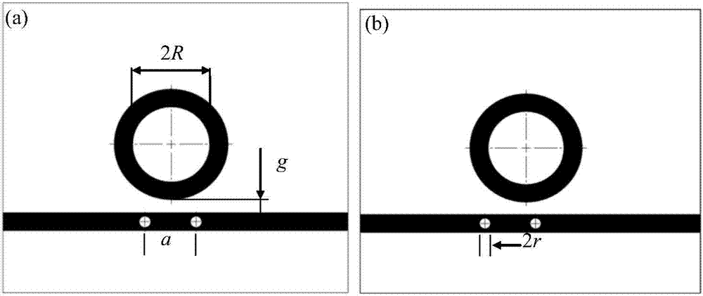 Compact photon structure capable of realizing various resonance line types based on micro ring cavity