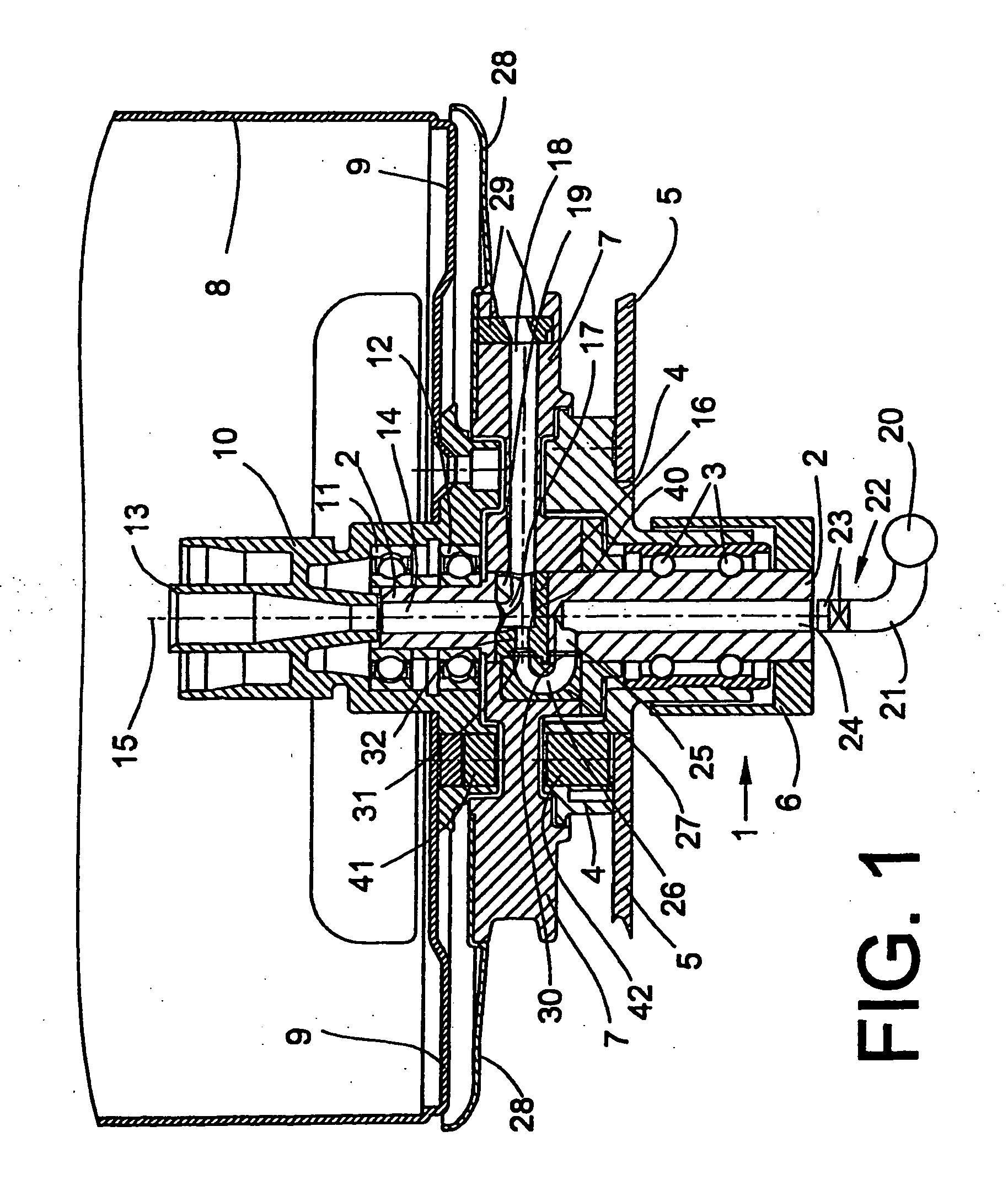 Two-For-One Twisting Spindle Having a Pneumatically Actuated Threading Device