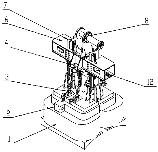 Electromagnetic lifting tool for unmanned crane