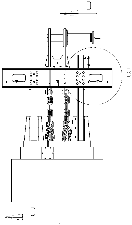 Electromagnetic lifting tool for unmanned crane