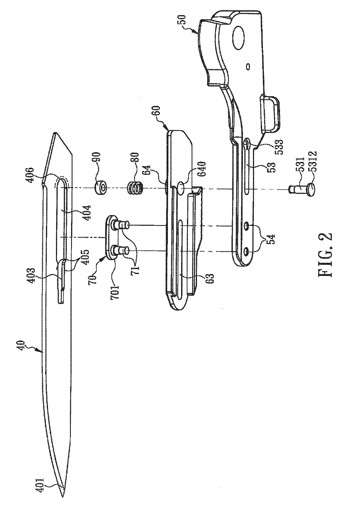 Knife structure allowing rapid and safe replacement, and secure positioning, of blade, and knife handle structure thereof