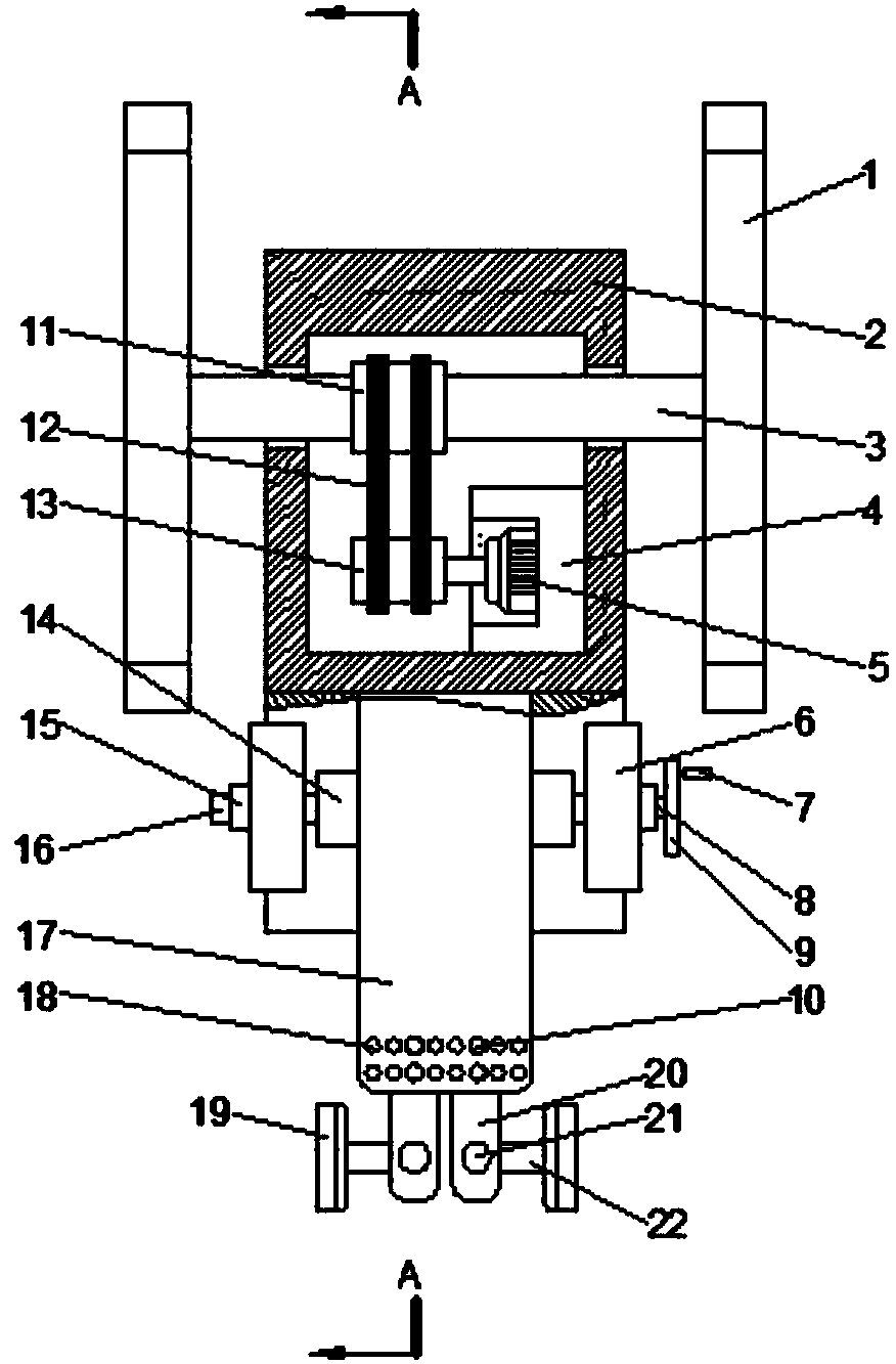 Film covering device