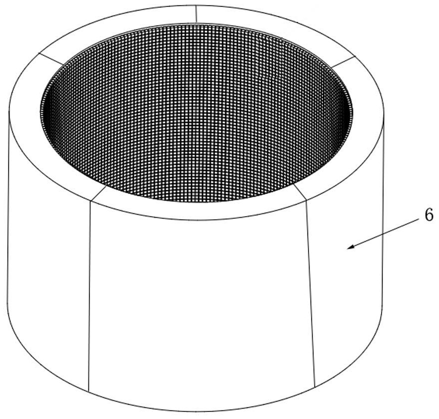 Flexible cylindrical array of capacitive micro-machined ultrasonic transducer and preparation method of flexible cylindrical array