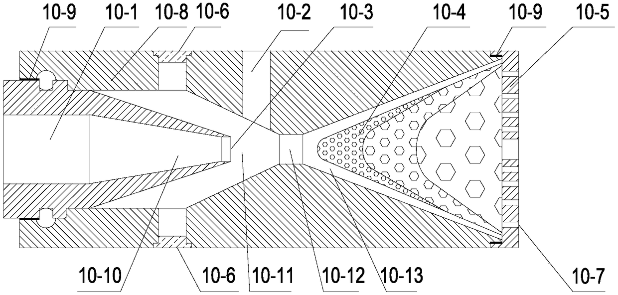 Prevention and control device for air leakage of underground goaf