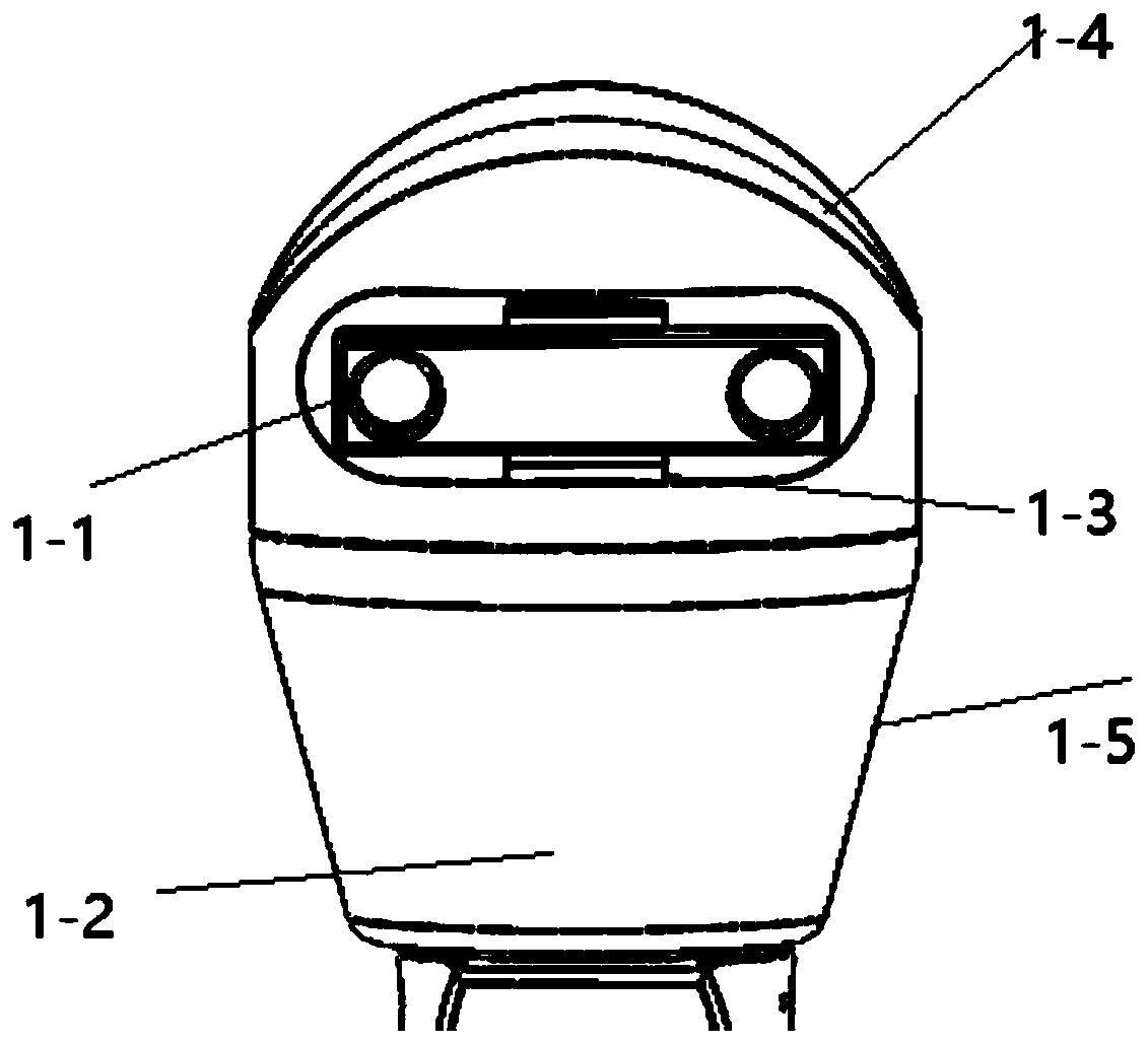 Wheel humanoid robot with high balance capacity