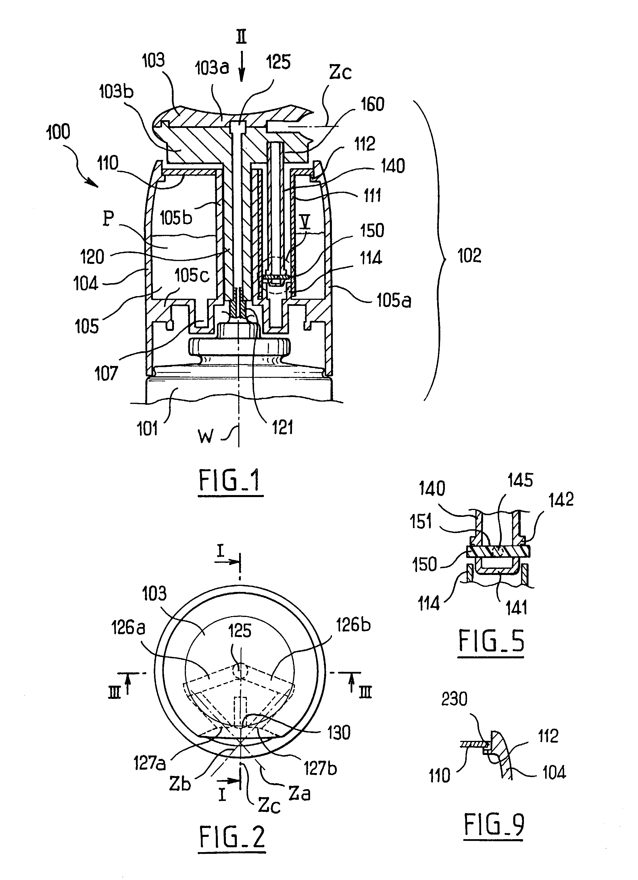 Device for spraying a substance onto a medium