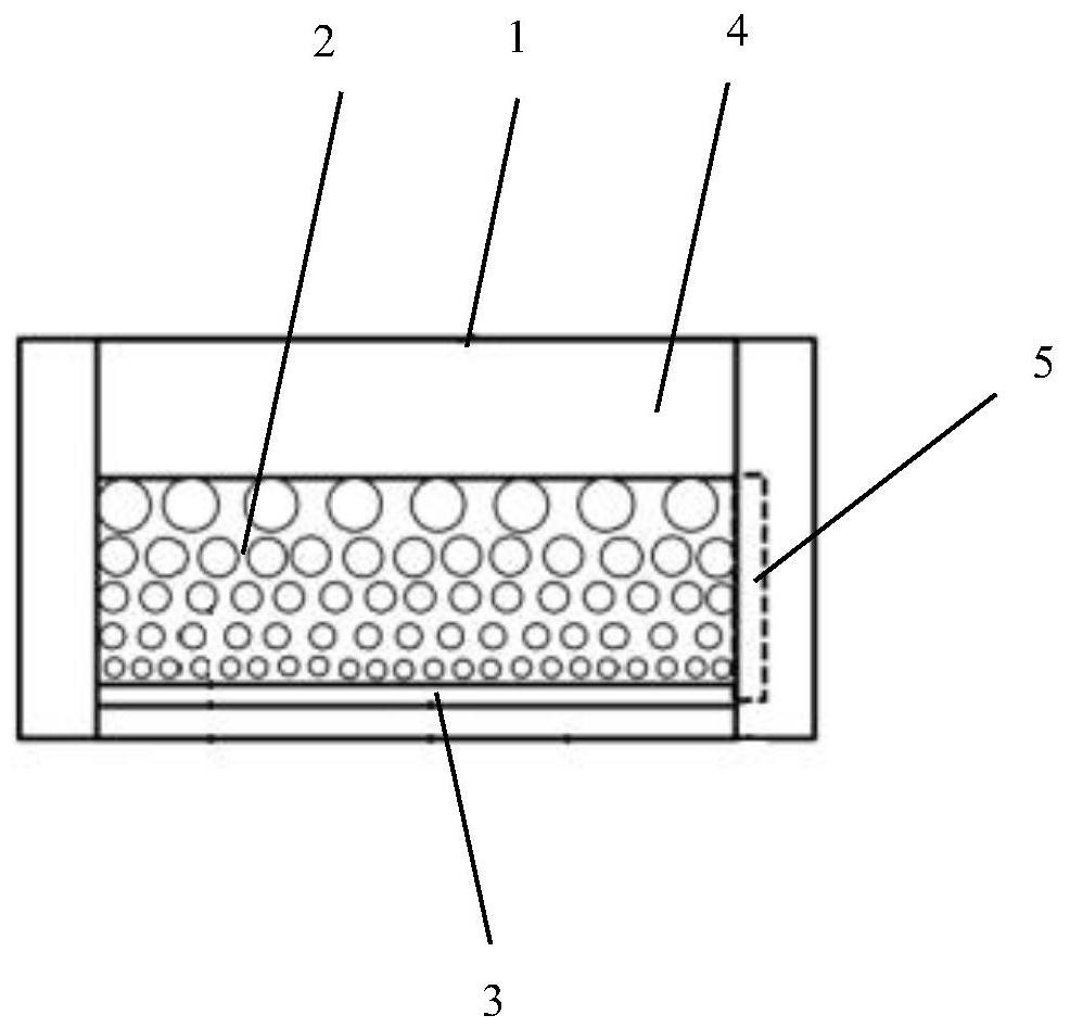 Porous medium liquid film small-channel cooling device