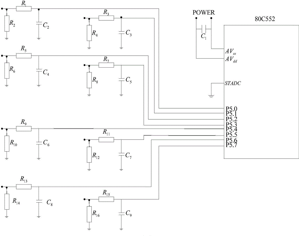 Fuzzy water temperature controller and control method based on 80c552 single chip computer