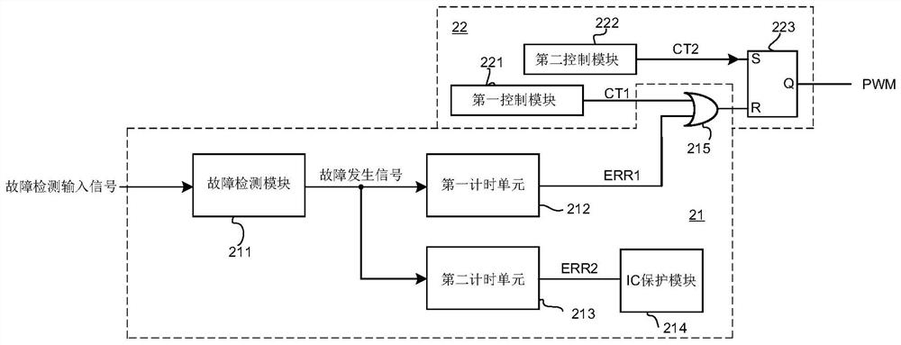 Protection circuit, control circuit, power conversion circuit and protection method