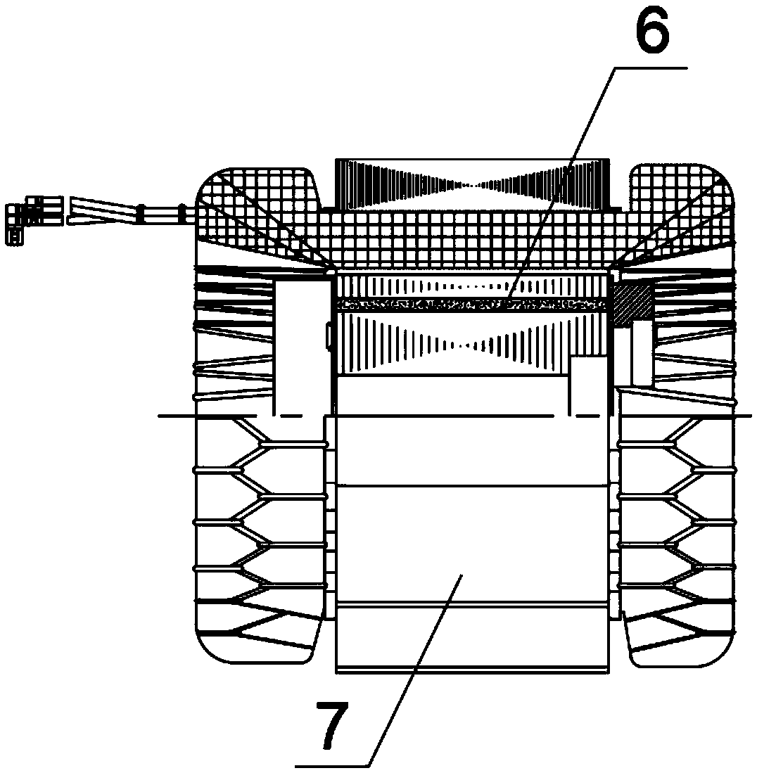A rotor core and an electric machine having the same