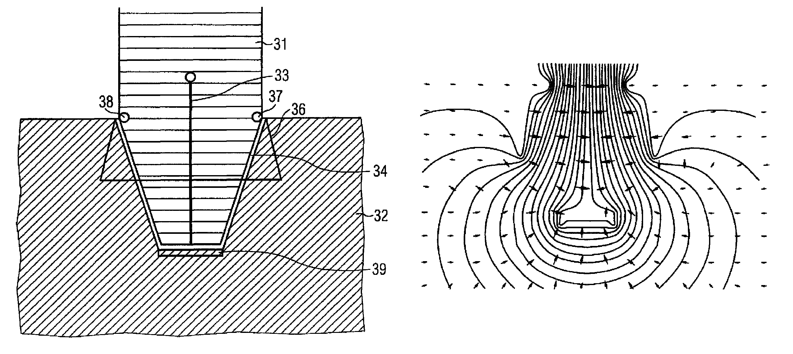 Potential control for high-voltage devices