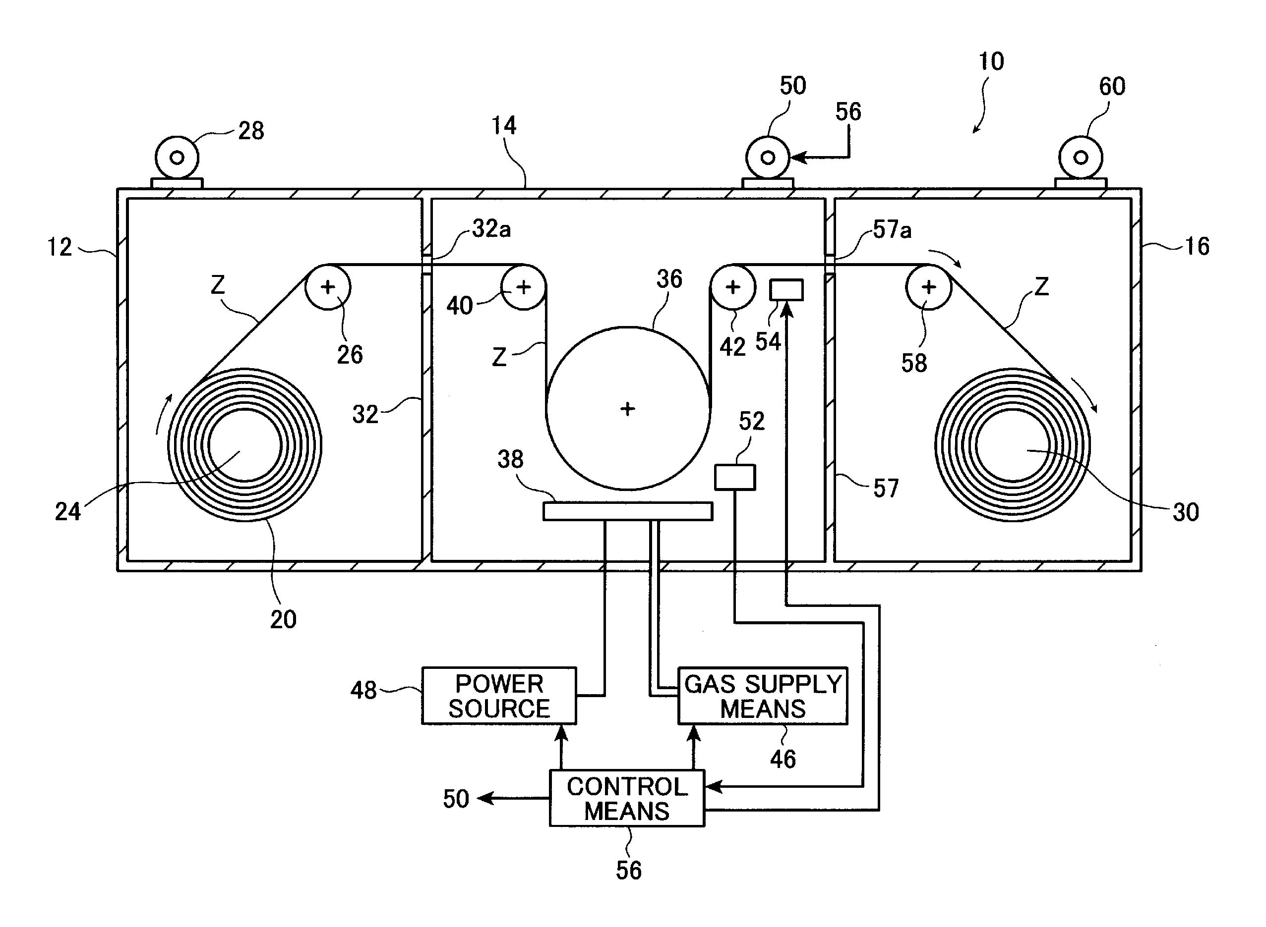 Method of producing gas barrier layer