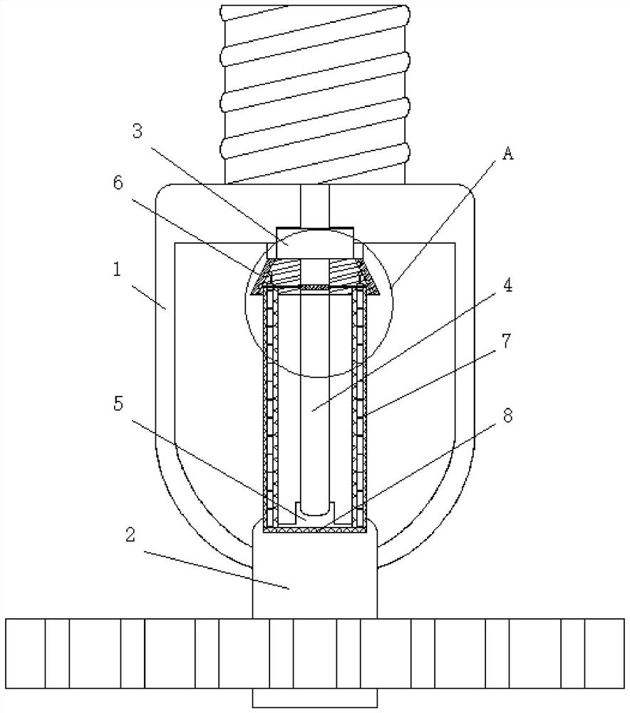 Fire-fighting spray head protection device