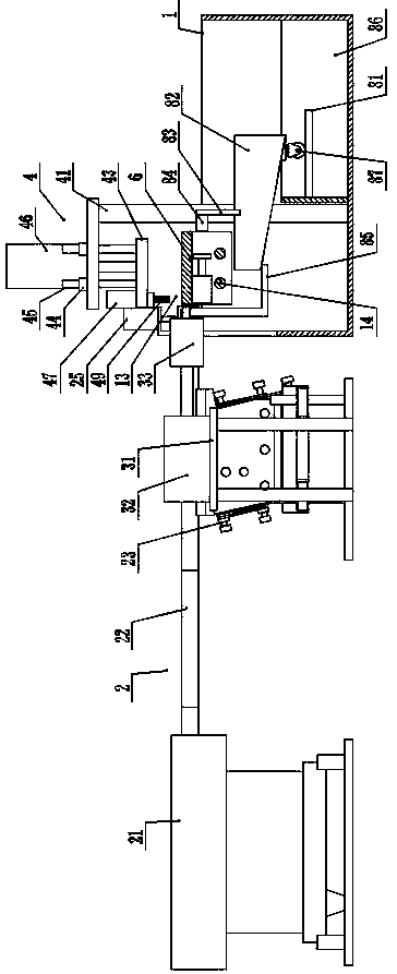 Continuous nut tapping device with function of bidirectional feeding