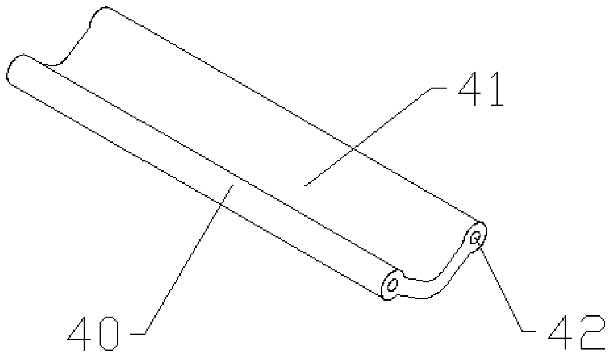 Display screen folding structure