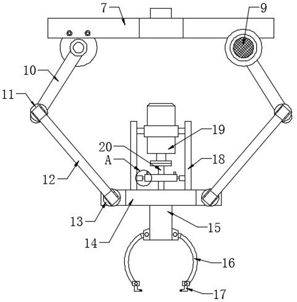 An integrated circuit chip picking robot