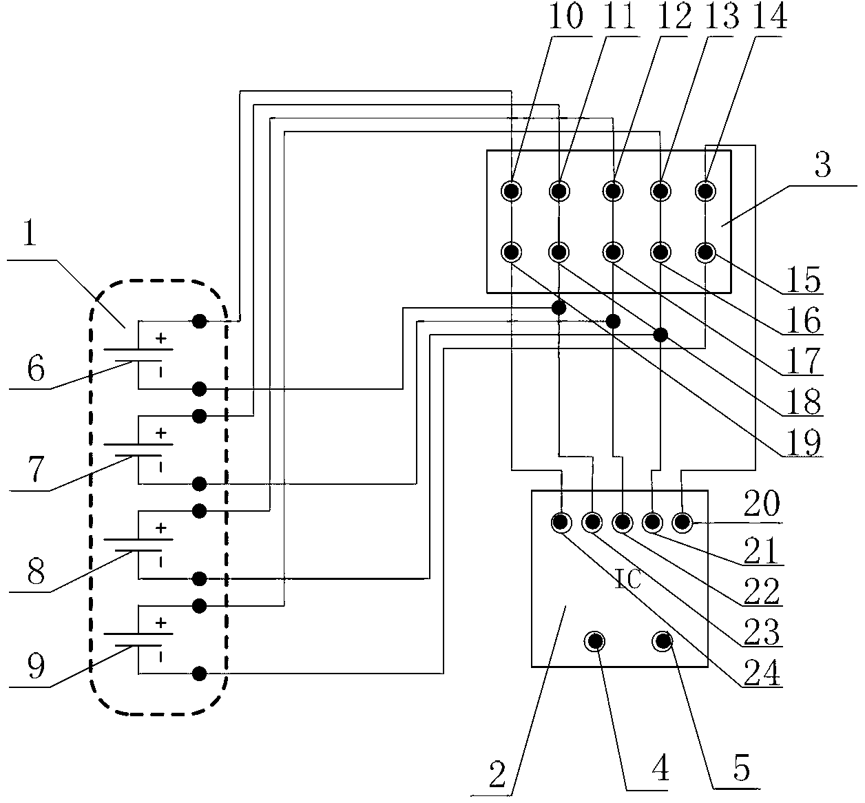 Lithium-ion battery pack balancing method and system