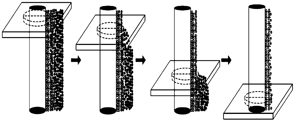 Sewage treatment equipment based on in-situ control of biofilm thickness, and control method of sewage treatment equipment