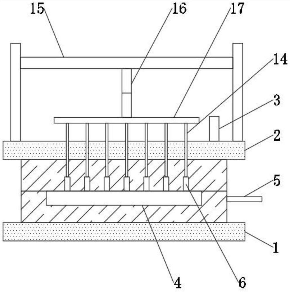 A die-casting device and method for aluminum alloy die-casting parts