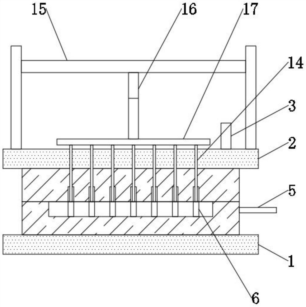 A die-casting device and method for aluminum alloy die-casting parts