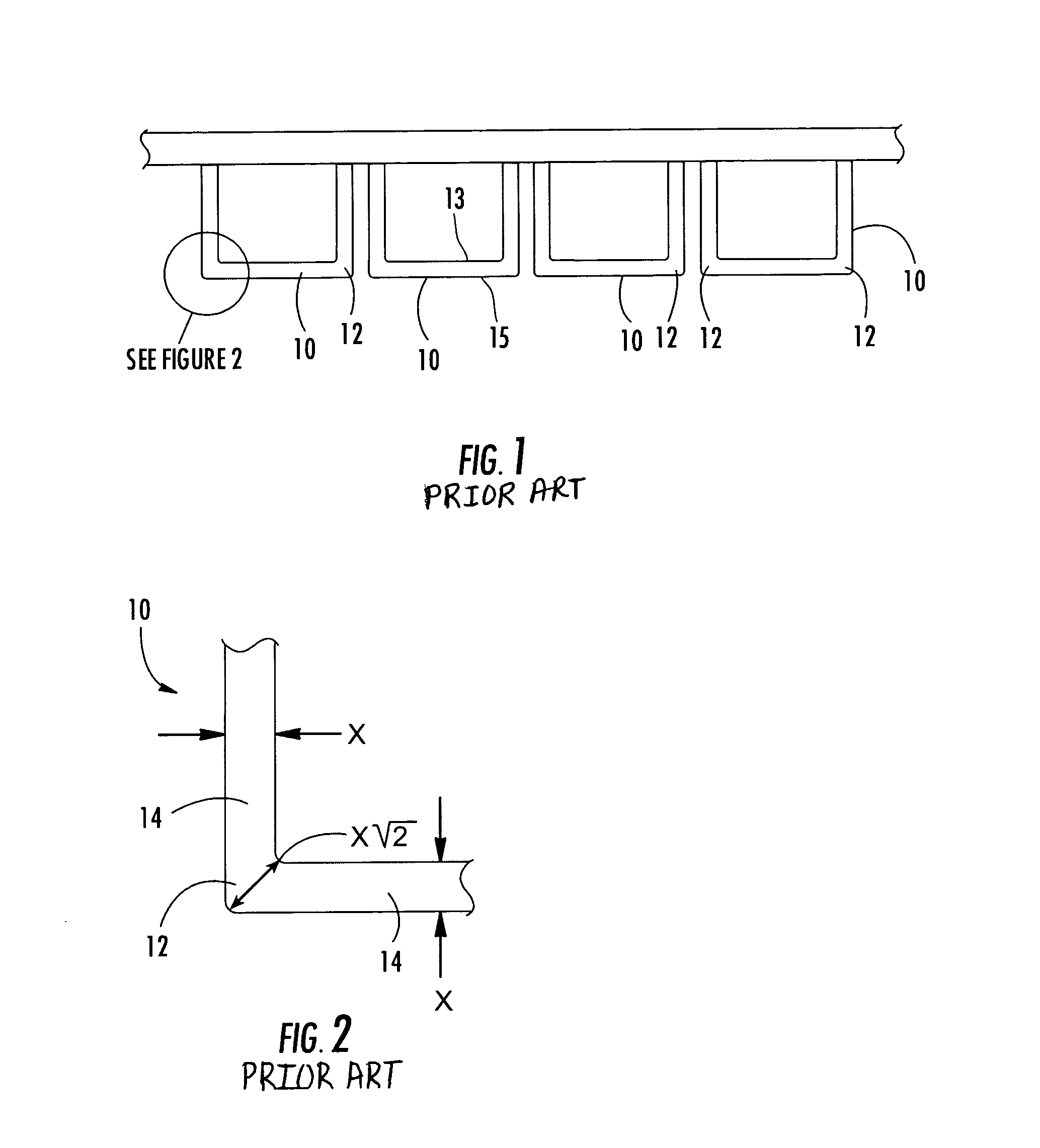 Turbine component with enhanced stagnation prevention and corner heat distribution