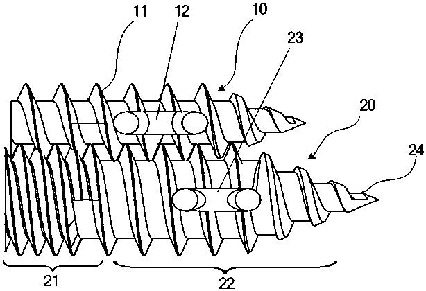 An anchor device and anchor system against osteoporosis