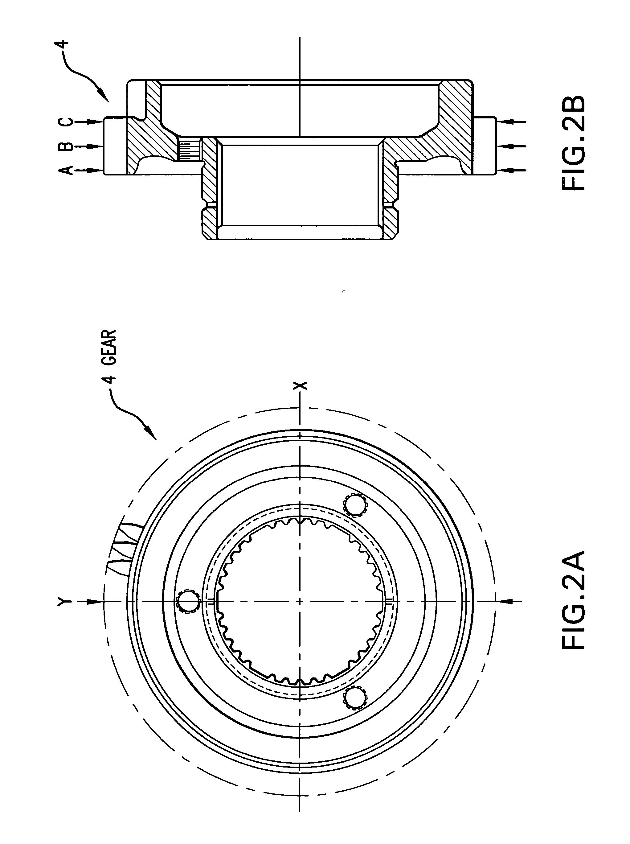 Carburized and quenched member and method for production thereof