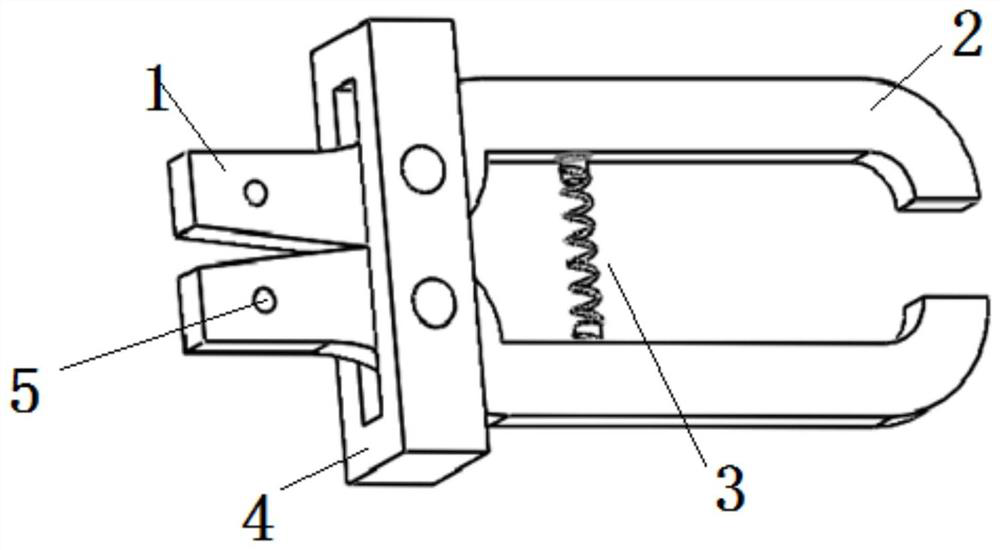 Low-voltage switch drawer cable clamp spring replacement device and method