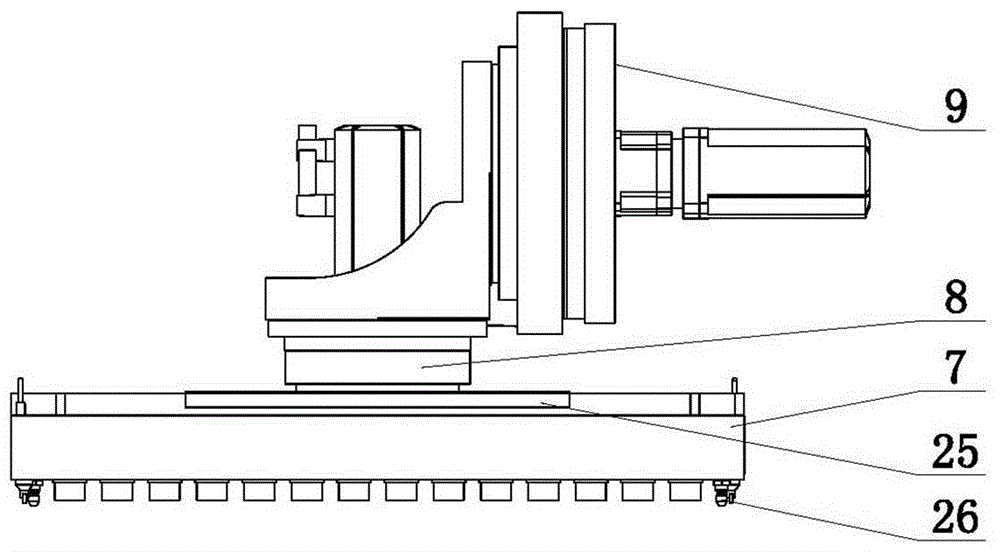 A cylinder production line manipulator