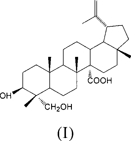 A composition comprising an extract of tiarell polyphylla and tiarellic acid isolated therefrom having antiinflammatory, antiallergic and antiasthmatic activity