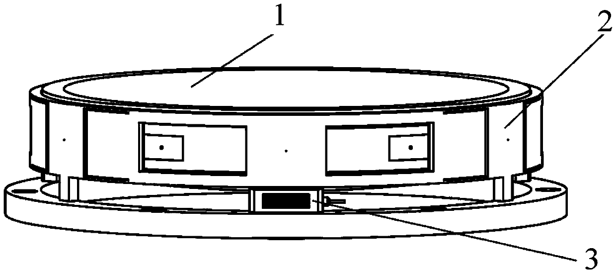 A device for supporting optical elements