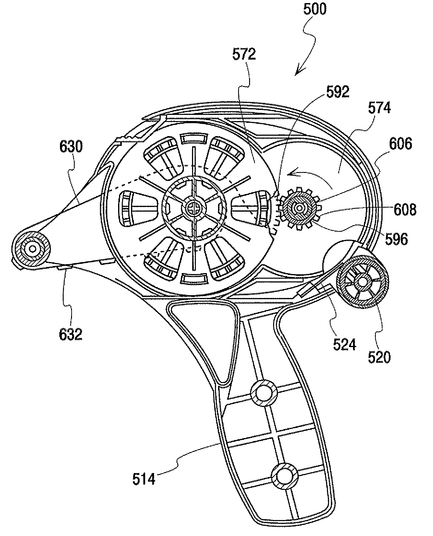 Handheld adhesive applicator