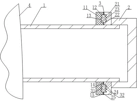 Improved structure based on ventilation equipment detection port