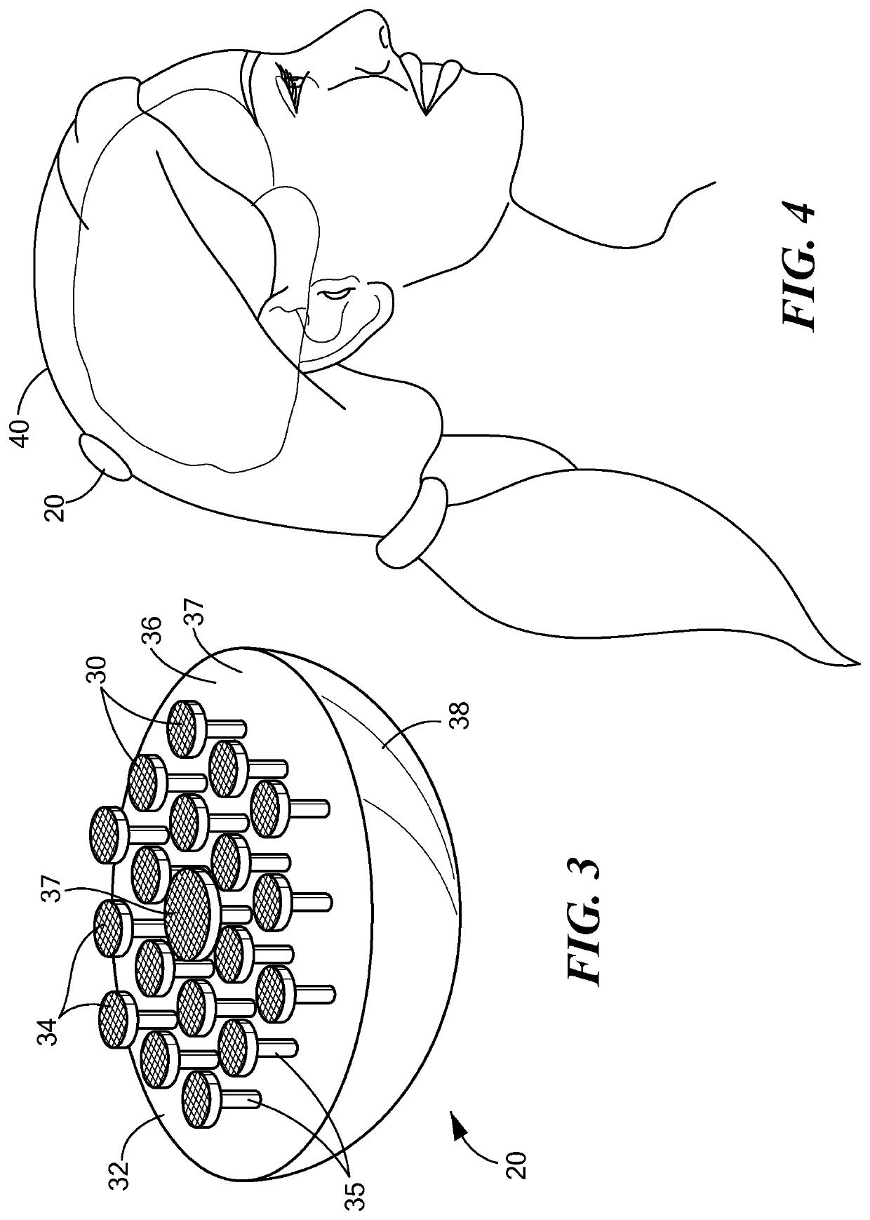 Sensor system and process for measuring electric activity of the brain, including electric field encephalography