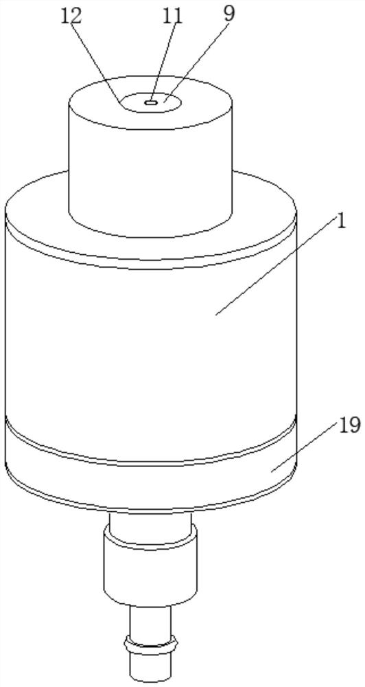 A gas extraction device