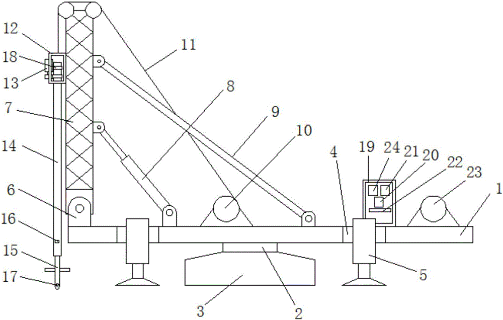 CFG pile driver quality monitoring system