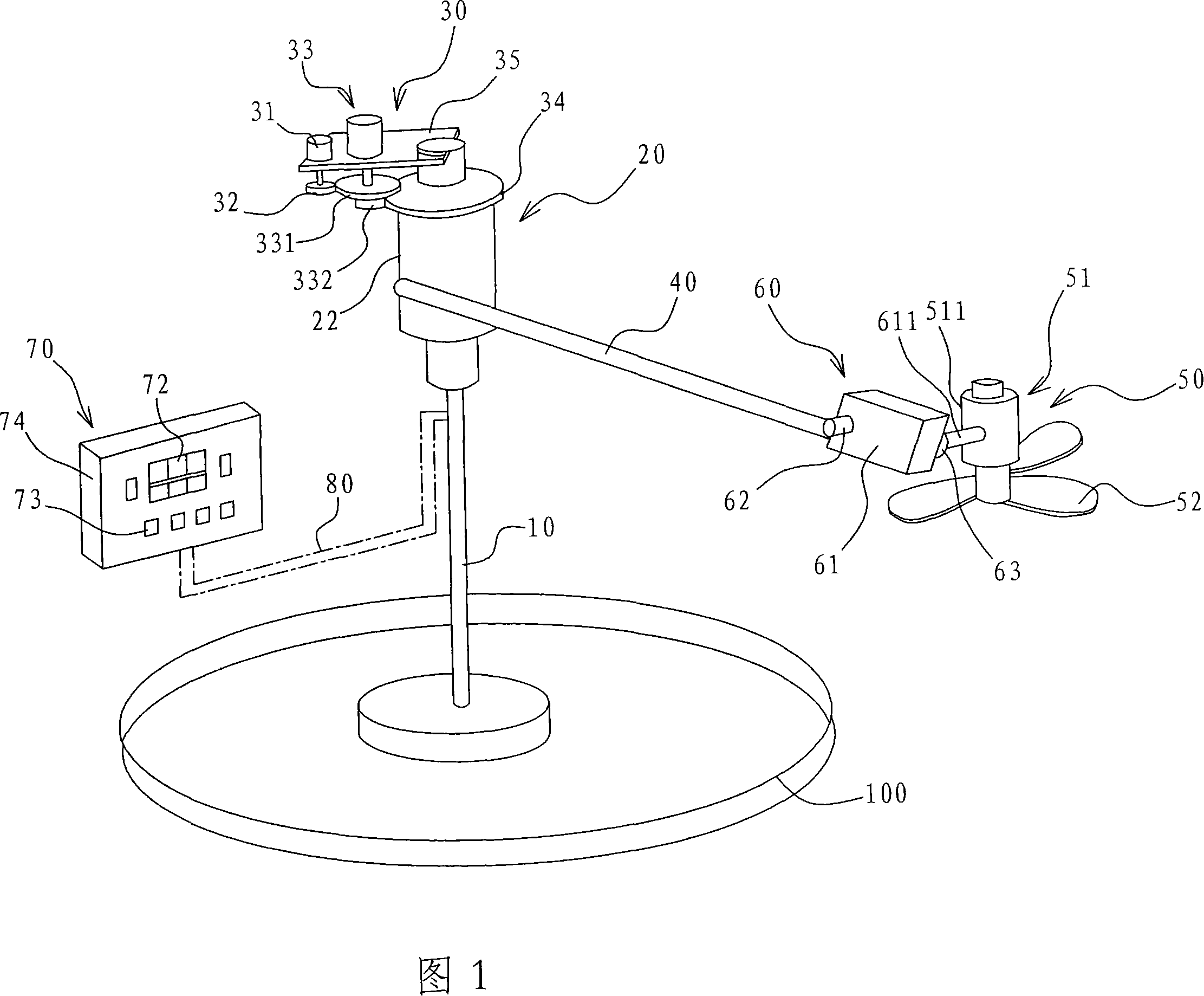 Tree-dimensional rotary knitting loom dust cleaning apparatus