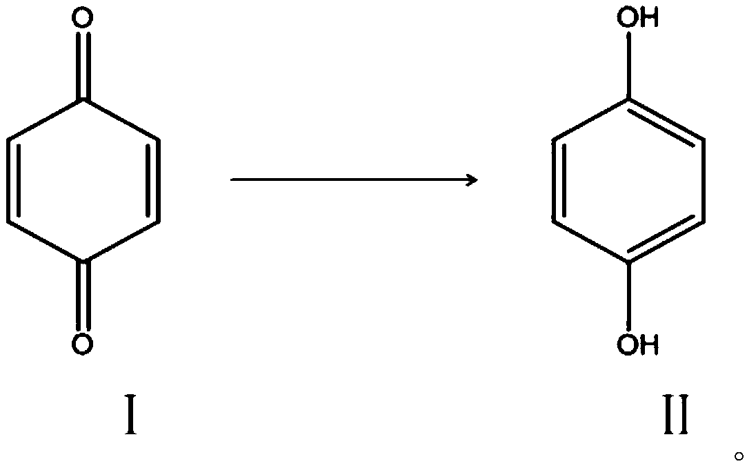 Photo-thermal catalytic hydrogenation catalyst as well as preparation and application thereof to selective hydrogenation reaction of p-benzoquinone