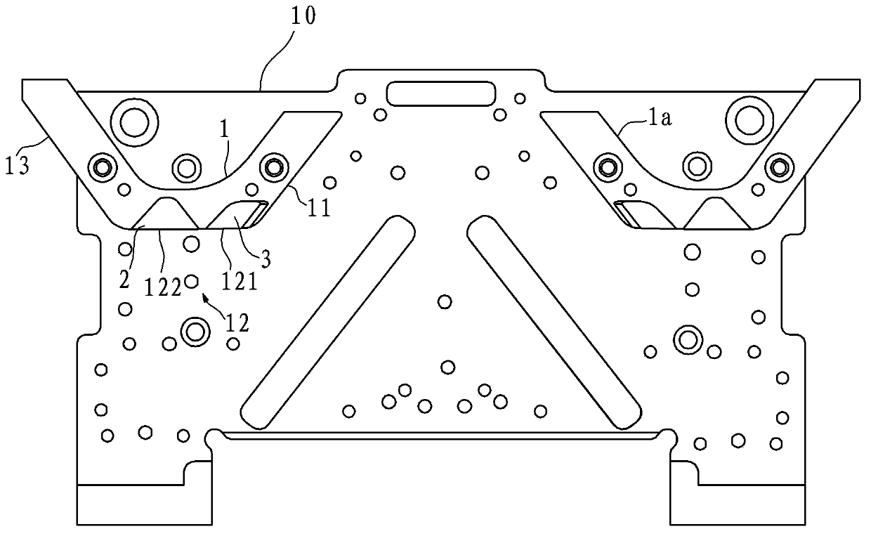 Upper cam mechanism of computerized flat knitting machine