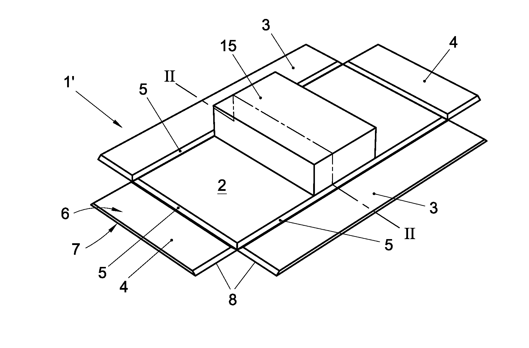 Method for manufacturing a package, a blank and a package manufactured with said method