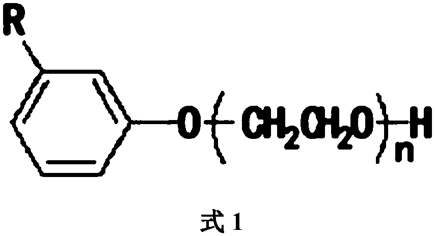 Method for preparing cardanol polyoxyethylene ether