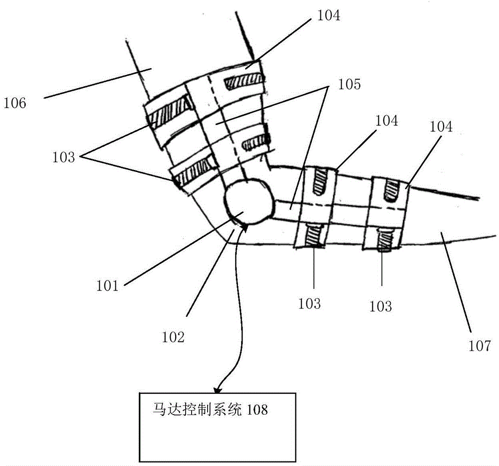 Wearable Robotic Device With Bracing System
