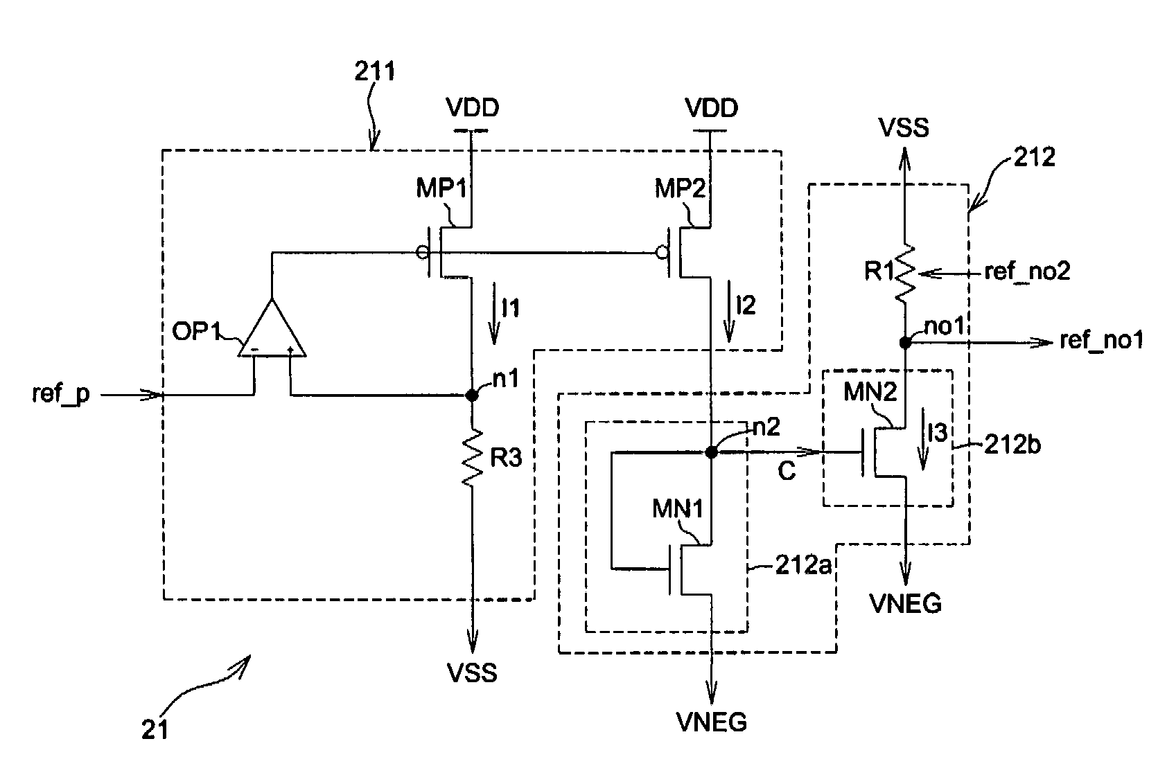 Negative voltage generator